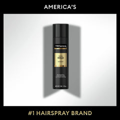 TRESemmé aerosol nozzle close-up for precise, even application benefit
