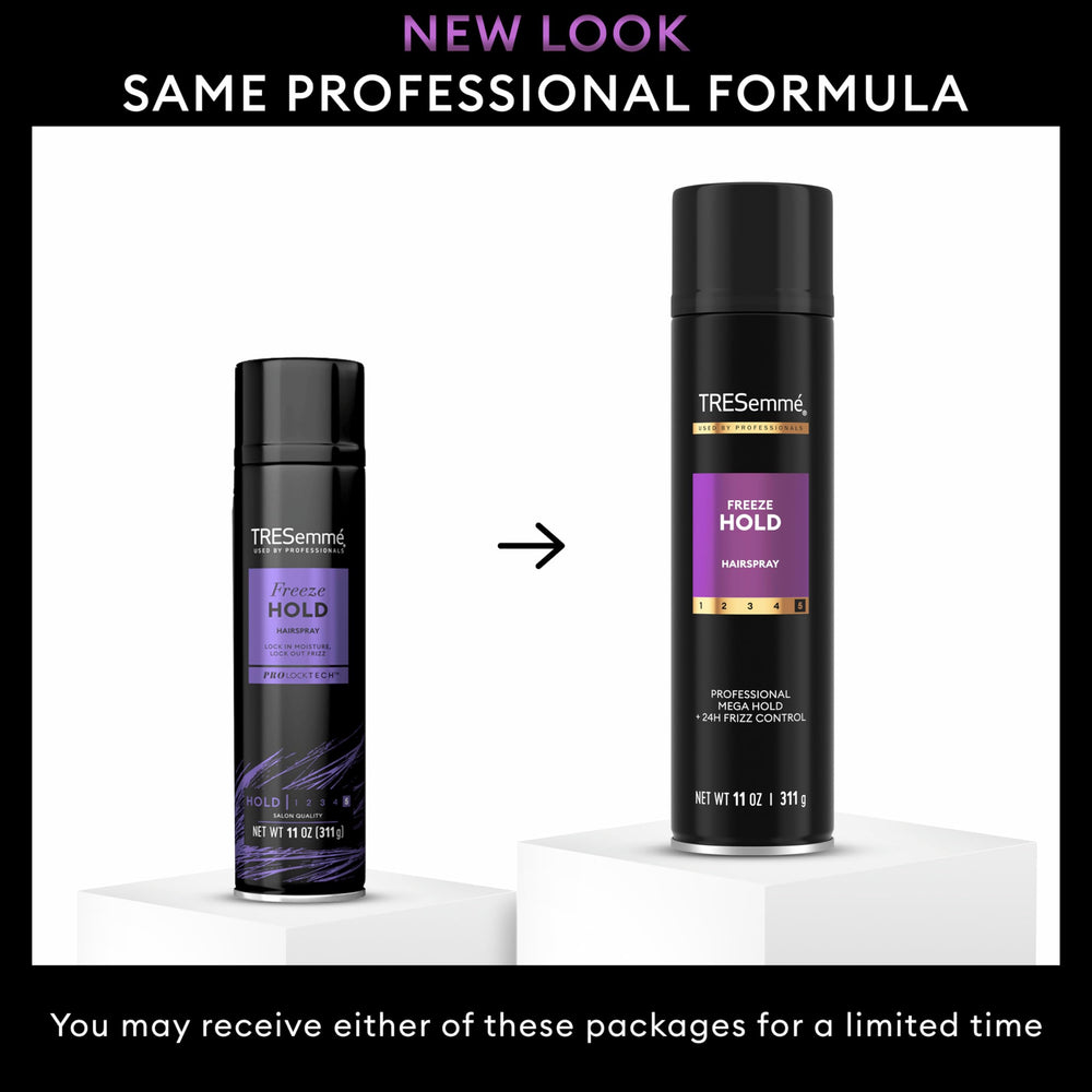 TRESemmé close-up nozzle demonstrating precise spray control benefit