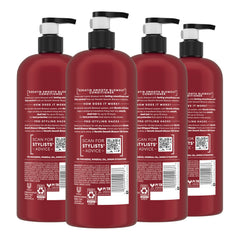 TRESemmé back label ingredients and directions for smooth styling