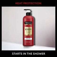 TRESemmé creamy conditioner texture demonstrating richness and slip