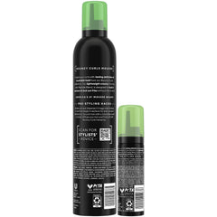 TRESemmé close-up foam texture demonstrating lightweight spreadability