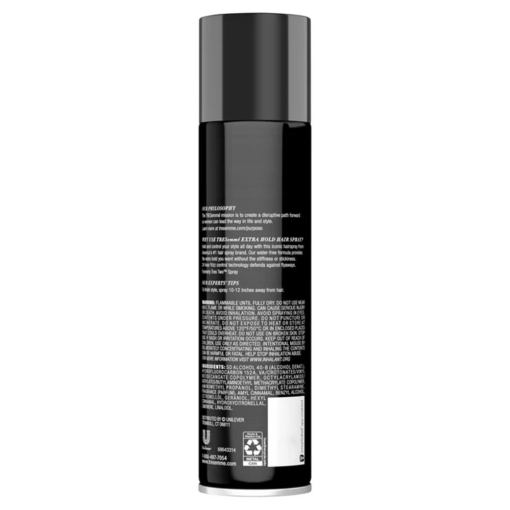 TRESemmé nozzle and cap detail emphasizing precise application control