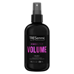 TRESemmé front bottle showing product label and volume benefit