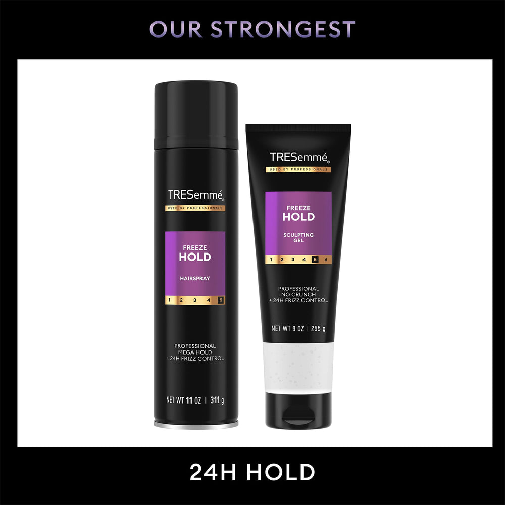 TRESemmé product label and ingredients promoting vitamin-enriched formula