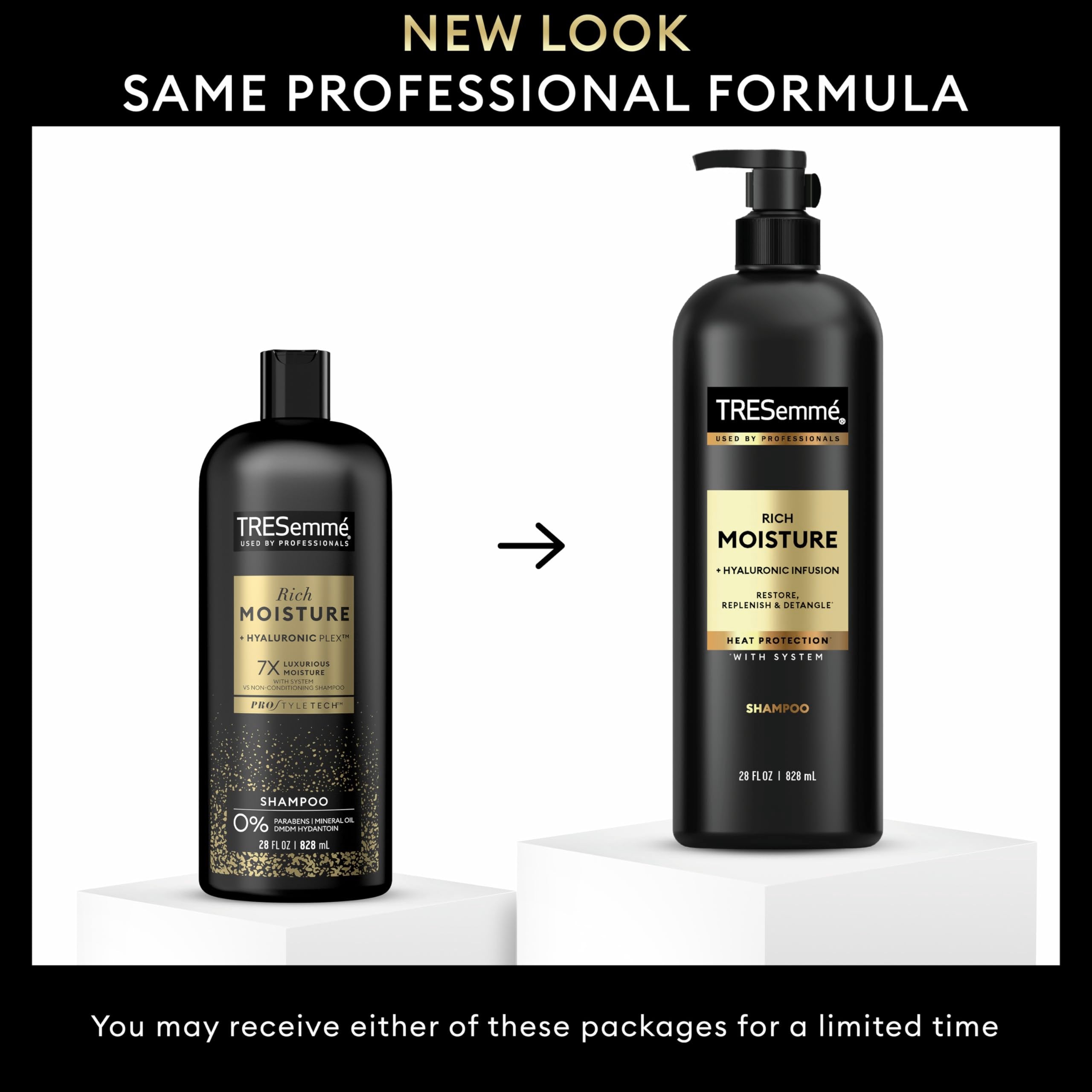 TRESemmé creamy shampoo lather texture demonstrating rich foam and hydration
