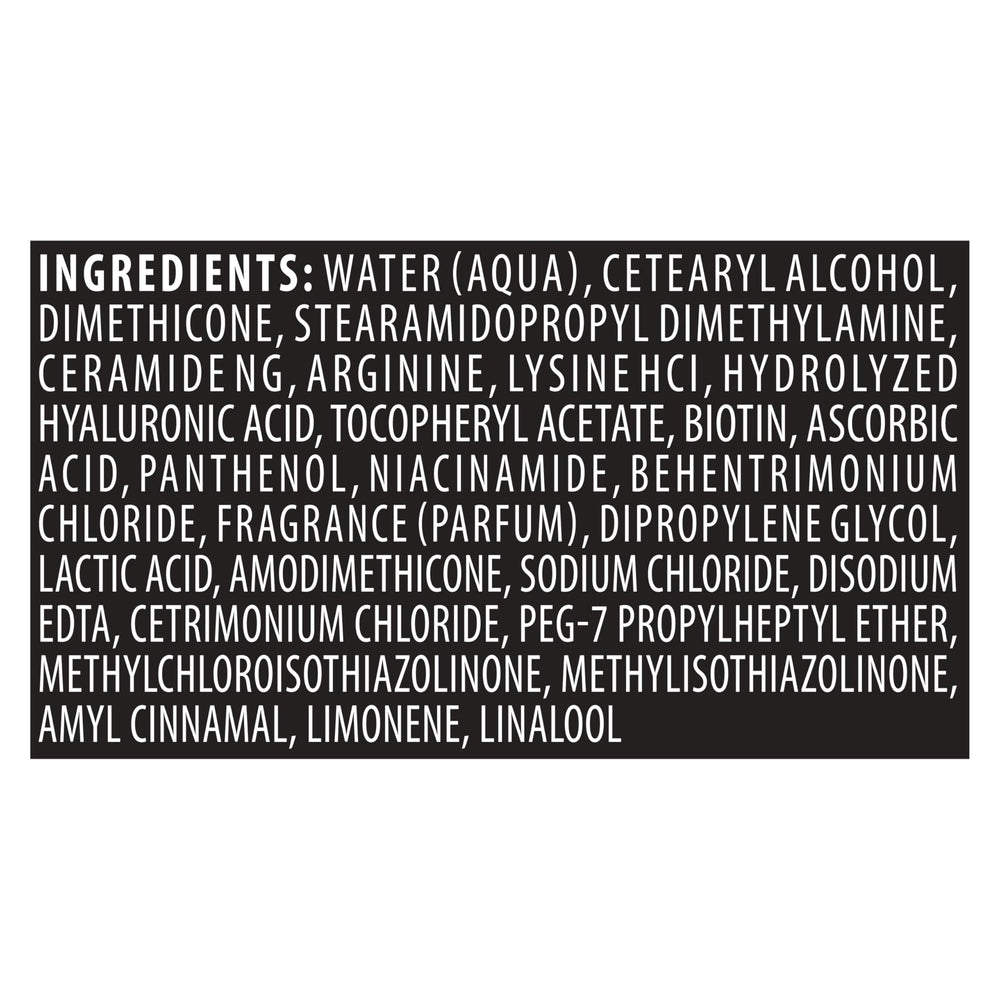 TRESemmé styled hair after use showing smooth, hydrated-looking results