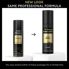 TRESemmé travel cans lined up show compact packing convenience