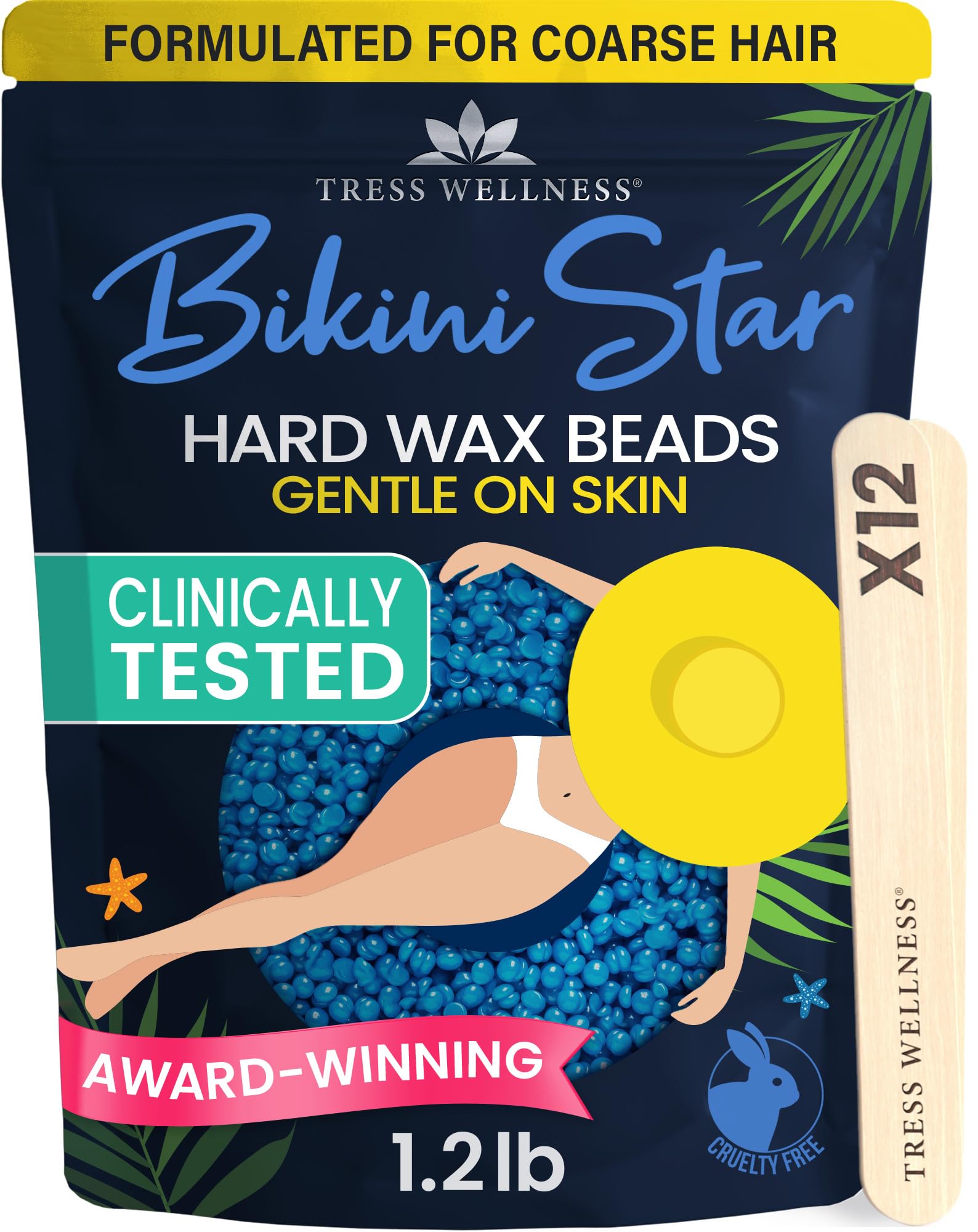 Tress Wellness front packaging showing kit and benefits for easy recognition