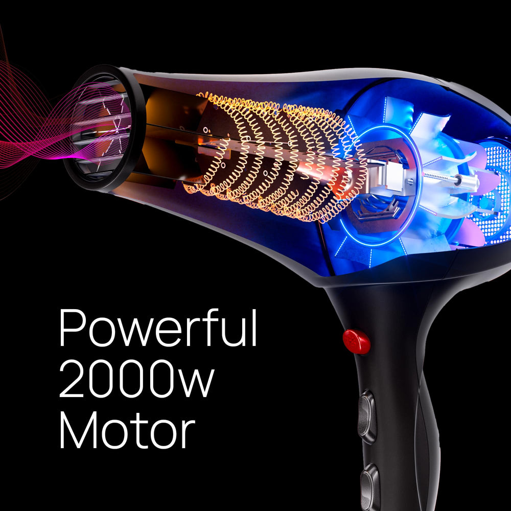 TREZORO held in hand to show scale and powerful 2000W performance in compact form