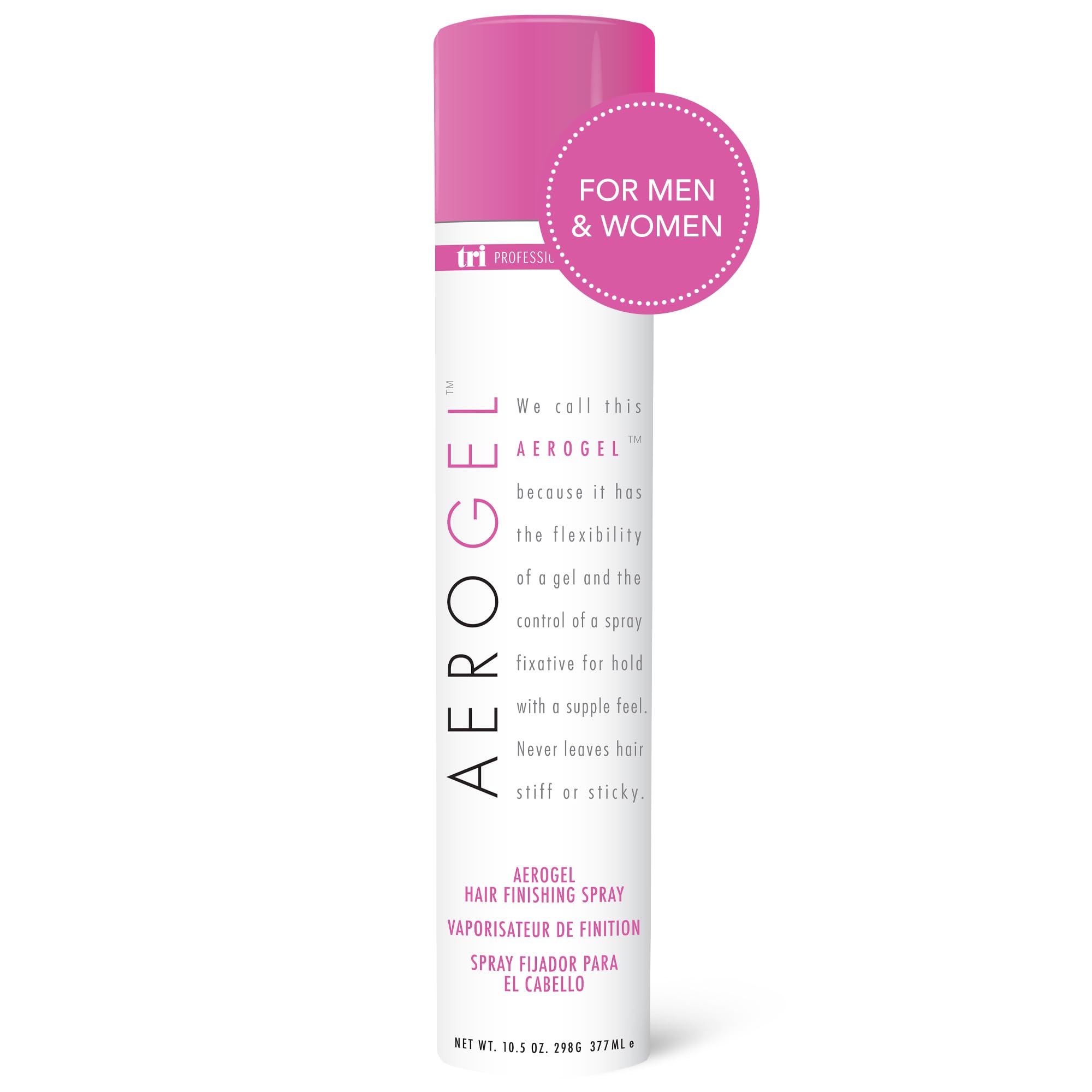 TRIDESIGN front packaging showing product and strong hold benefits