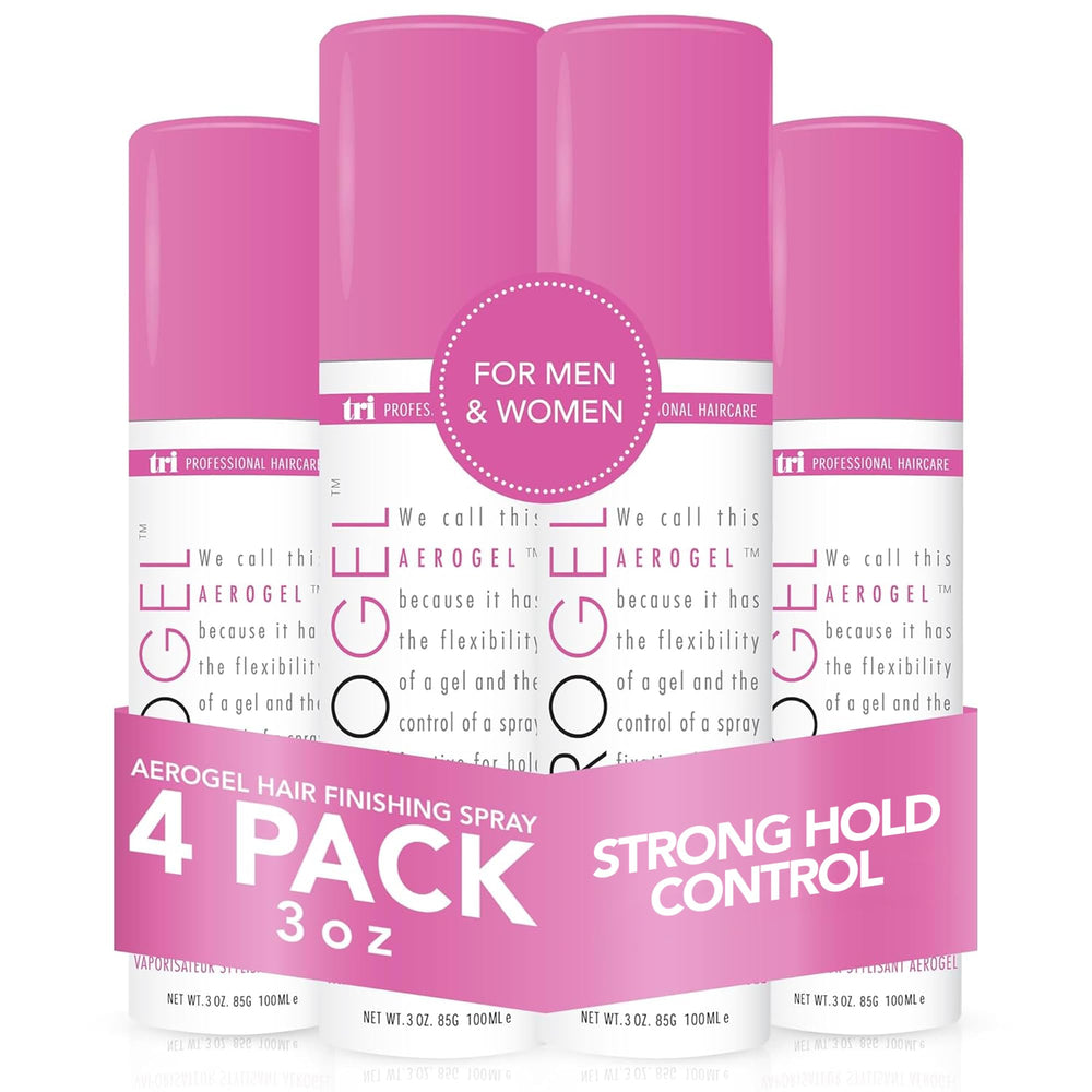 TRIDESIGN front packaging showing 3 oz travel-friendly cans and label benefits