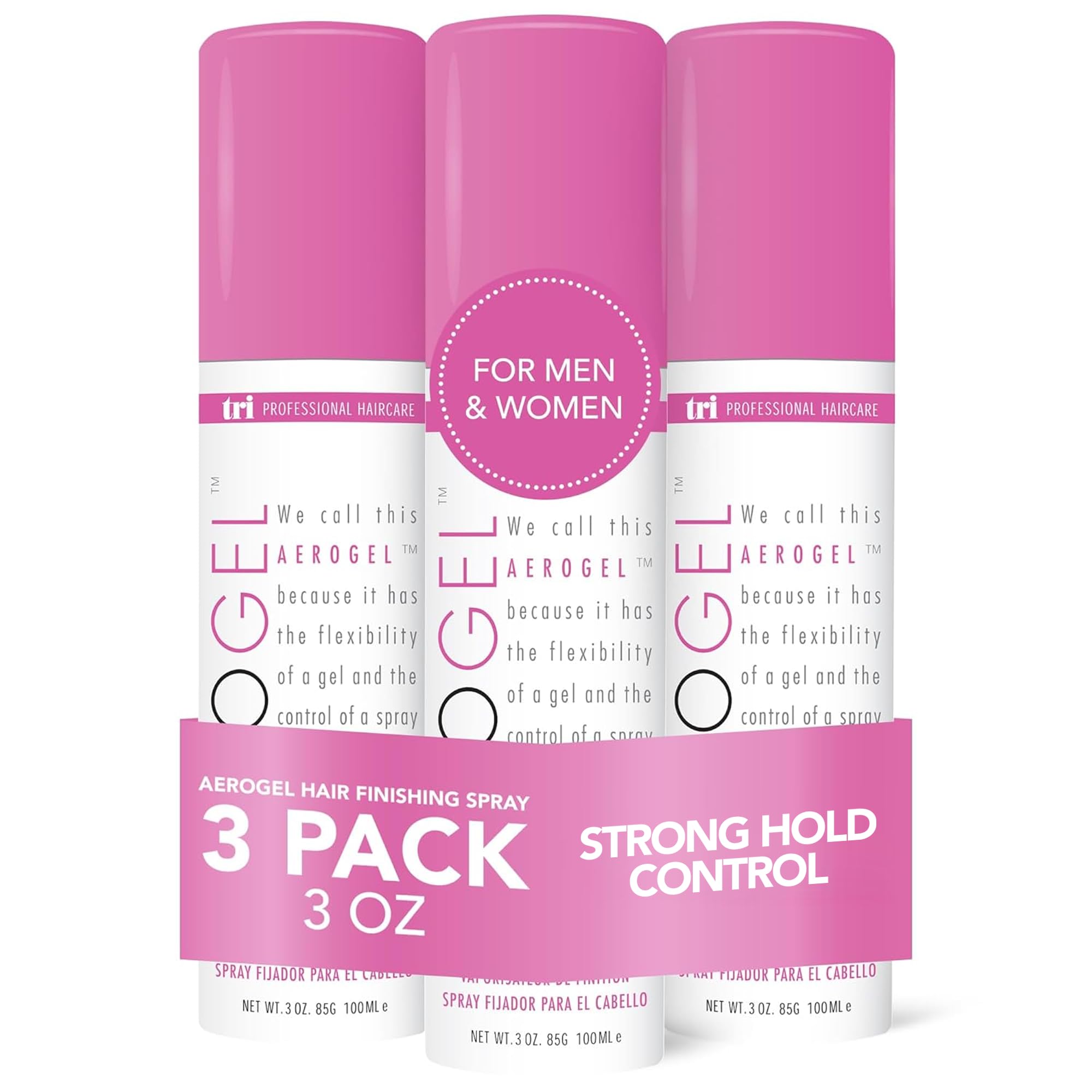 TRIDESIGN front packaging showing three 3 oz cans and brand clarity