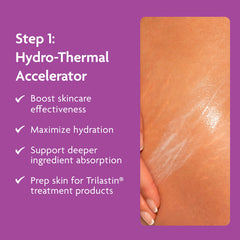 TriLASTIN firming stretch mark cream tube close-up emphasizing smooth texture
