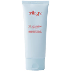 Trilogy front packaging showing jar and benefits