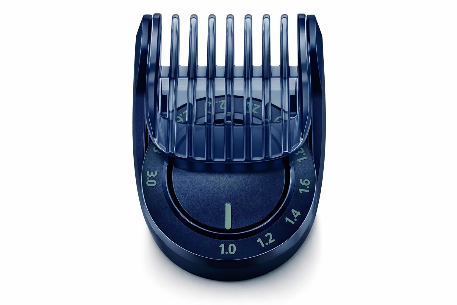 Trimmer attached to a 32mm blade illustrating Trimmer compatibility benefit