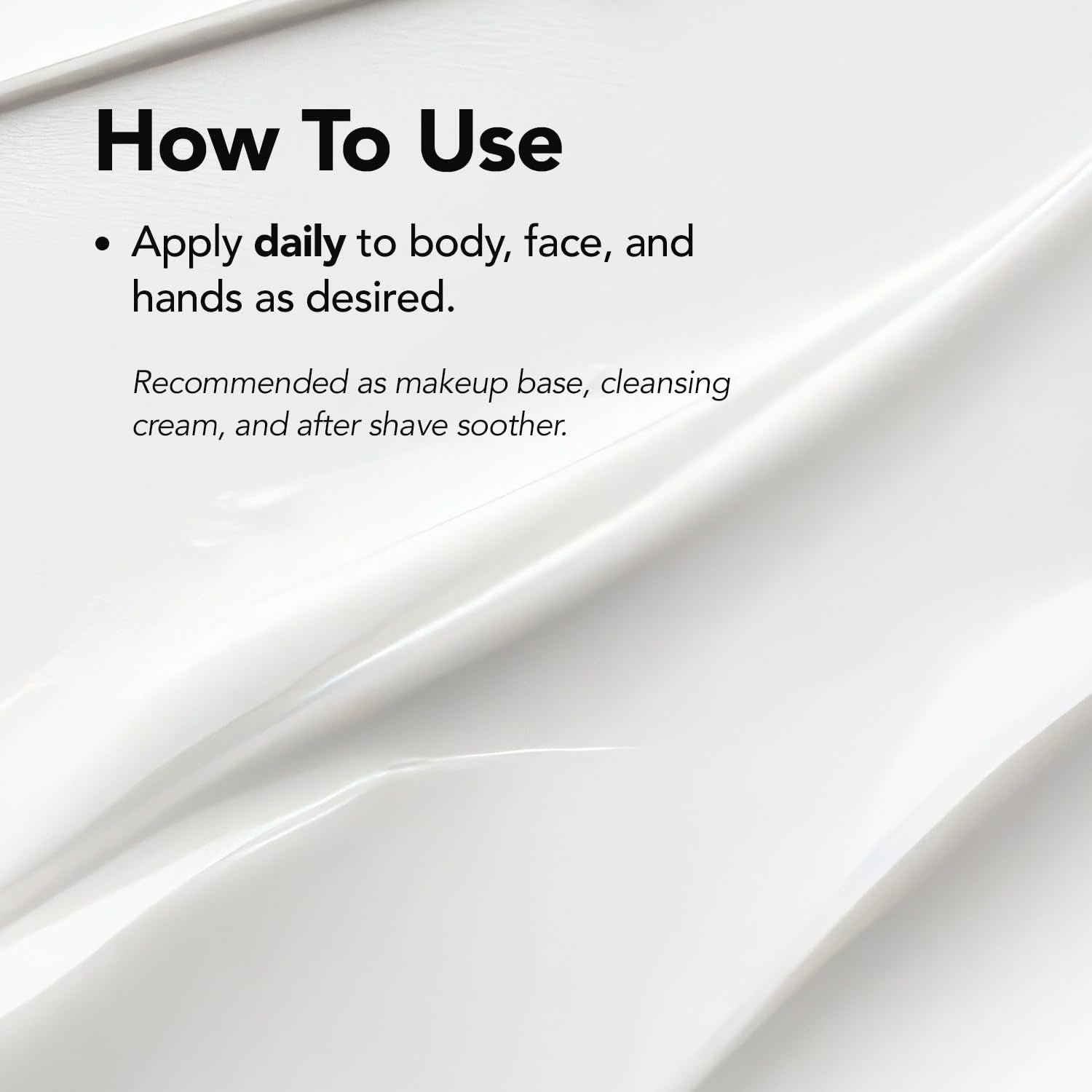 Triple Lanolin used on elbow and heel showing targeted relief for rough areas