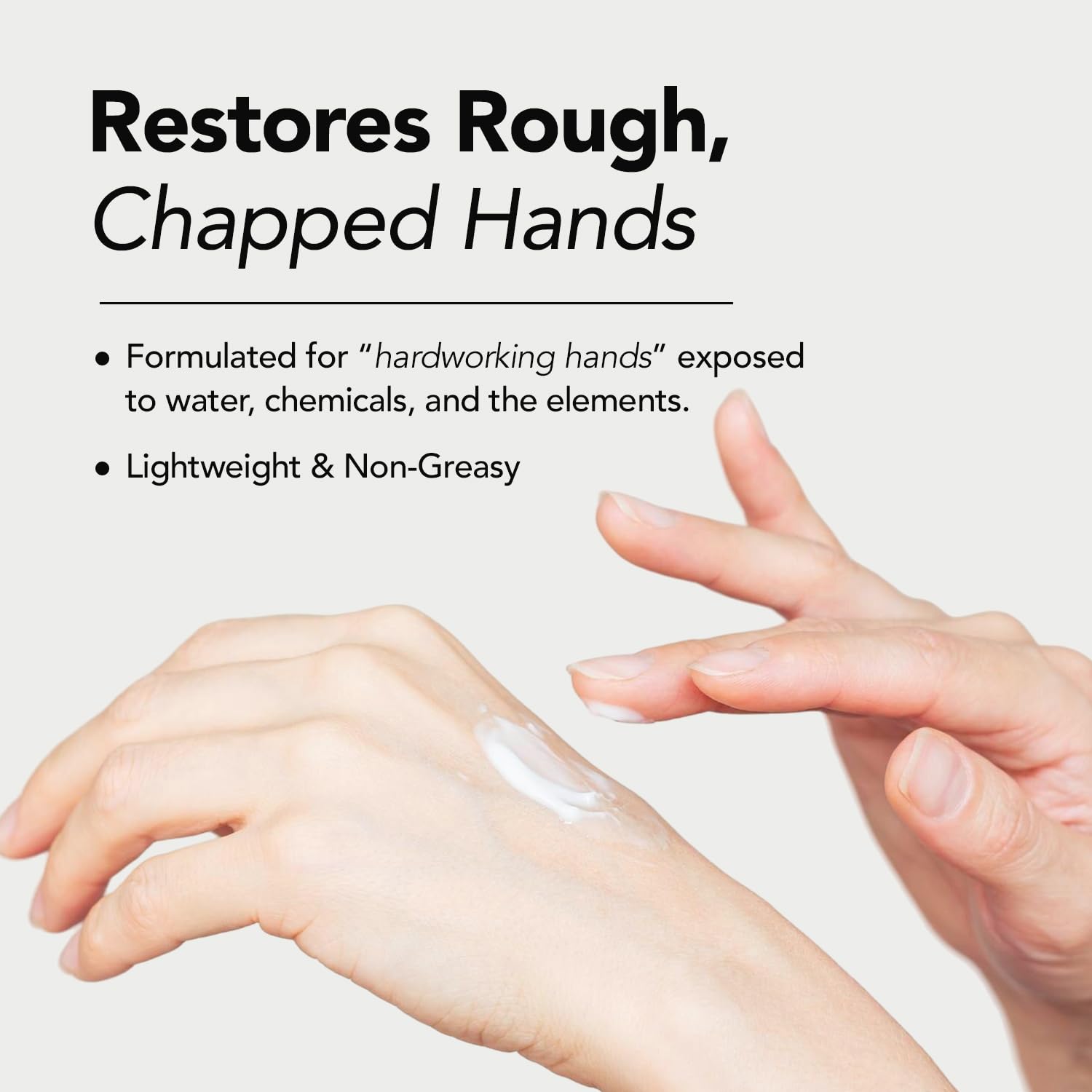 Triple Lanolin being dispensed from pump illustrating easy use and fast-absorbing benefit