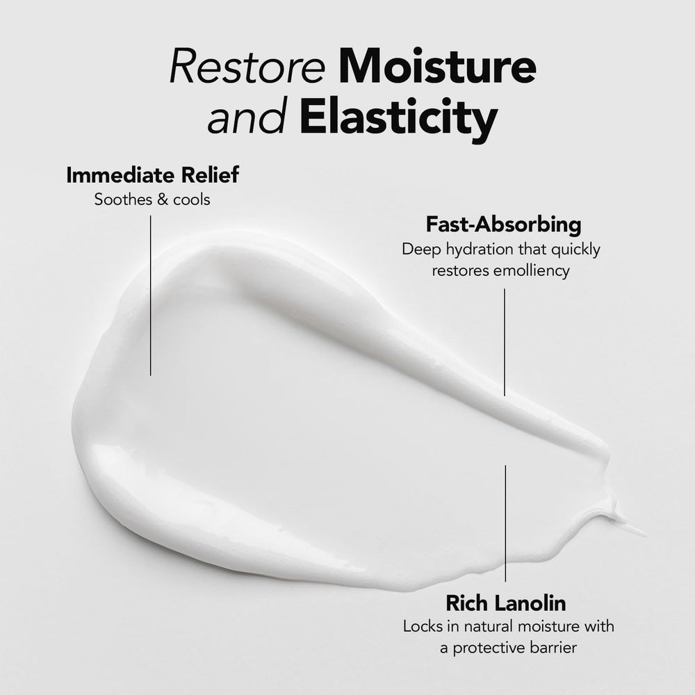Triple Lanolin creamy texture close-up demonstrating rich lanolin for deep skin nourishment