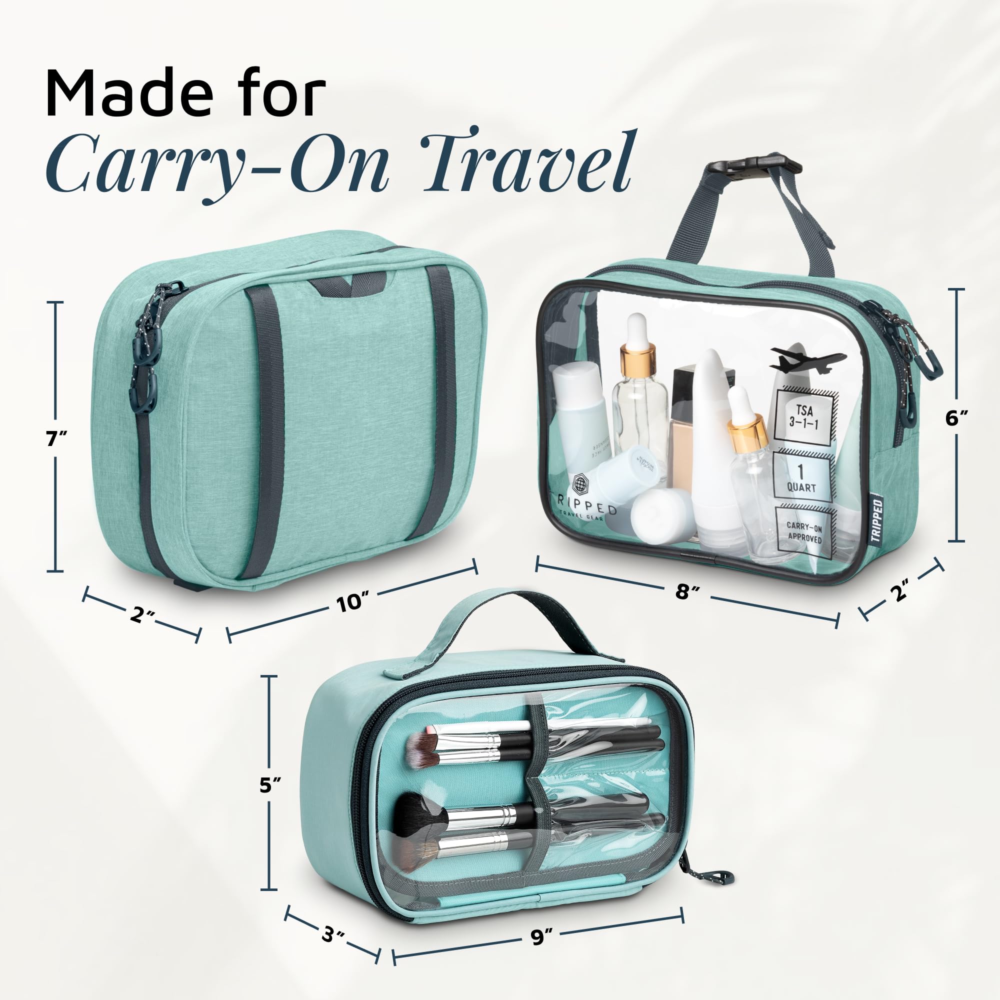 TRIPPED YKK zipper and pull detail highlighting reliable long-lasting closure