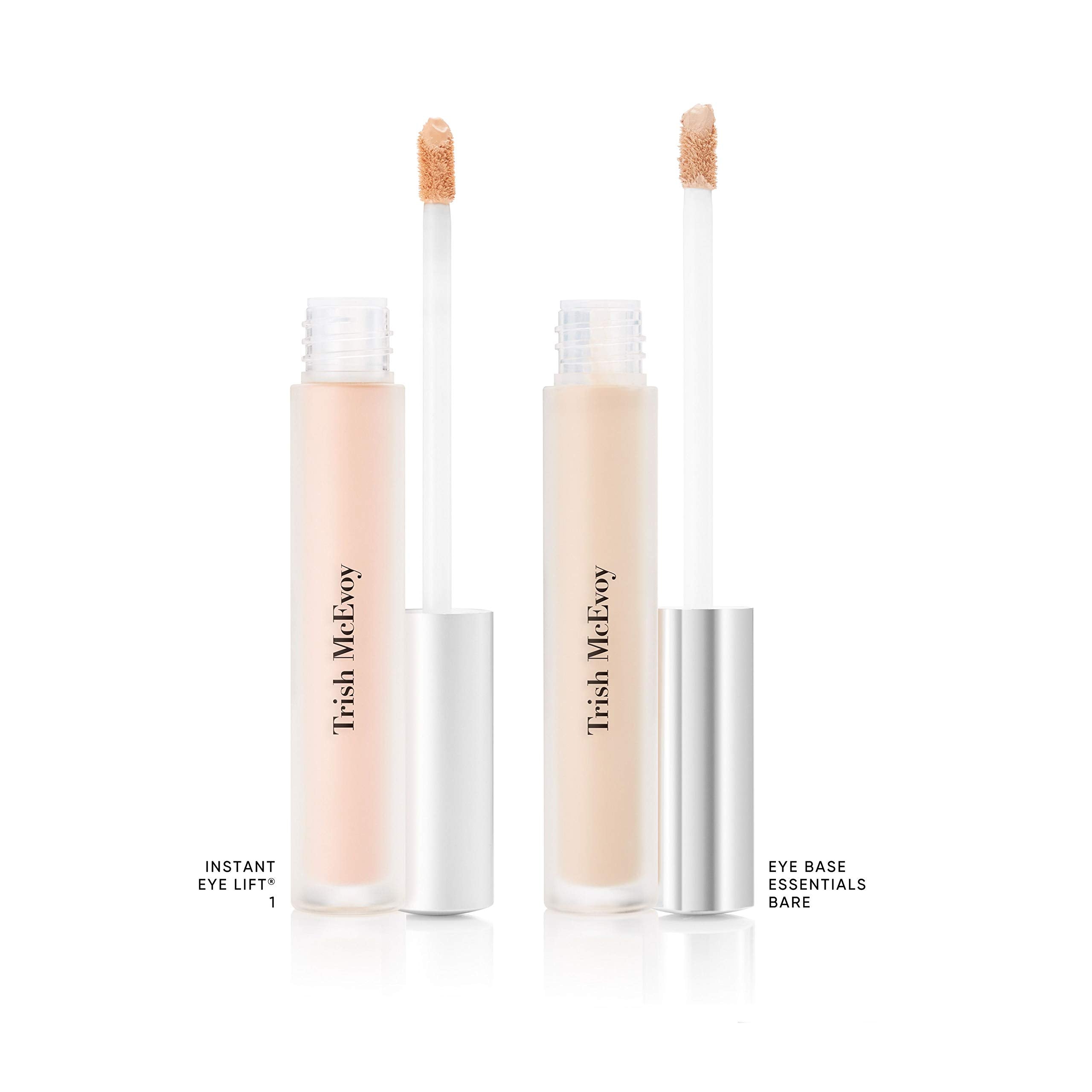 Trish McEvoy Instant Eye Lift under-eye triangle illustration highlighting placement for optimal brightening