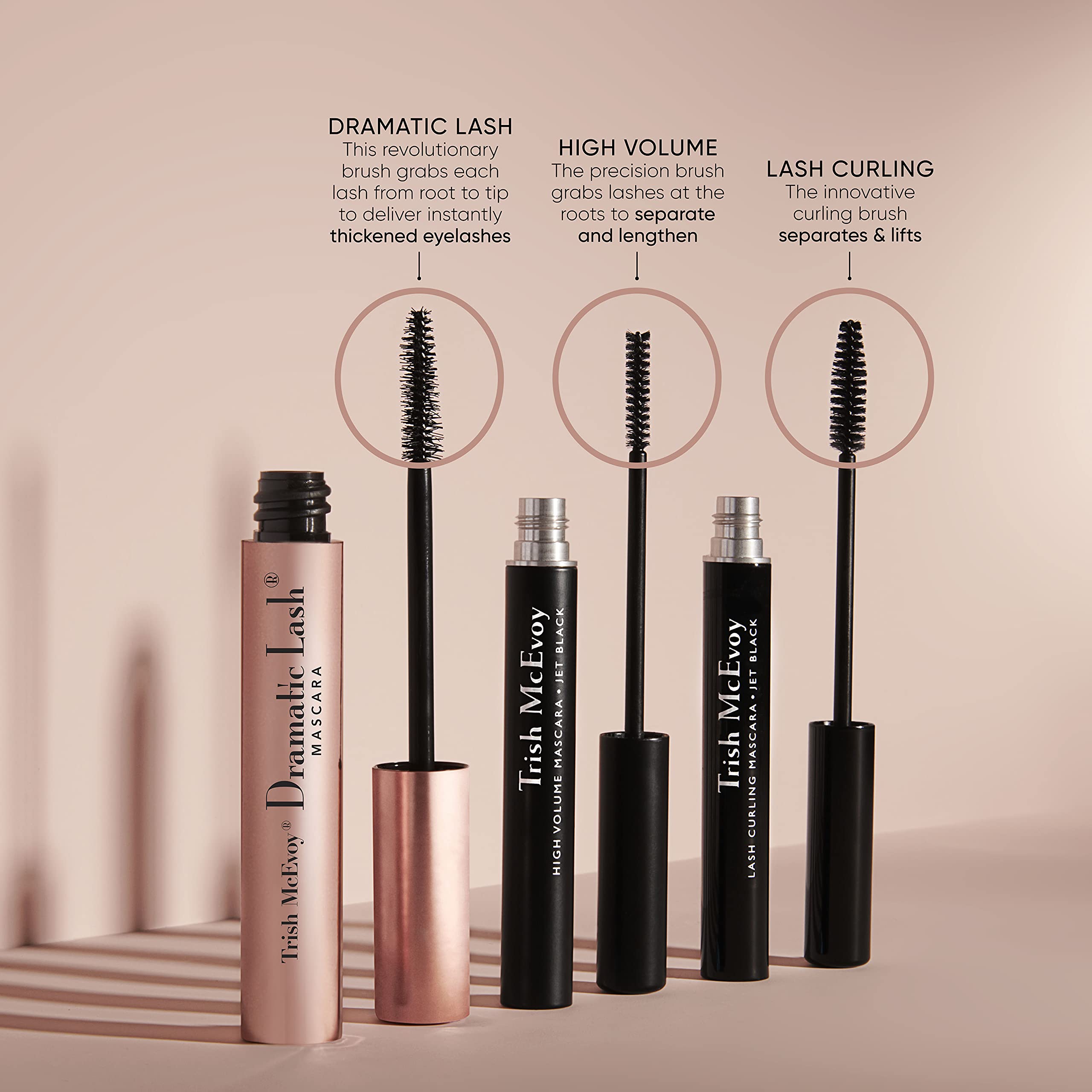 Trish McEvoy lifestyle application by mirror for quick everyday glam benefit