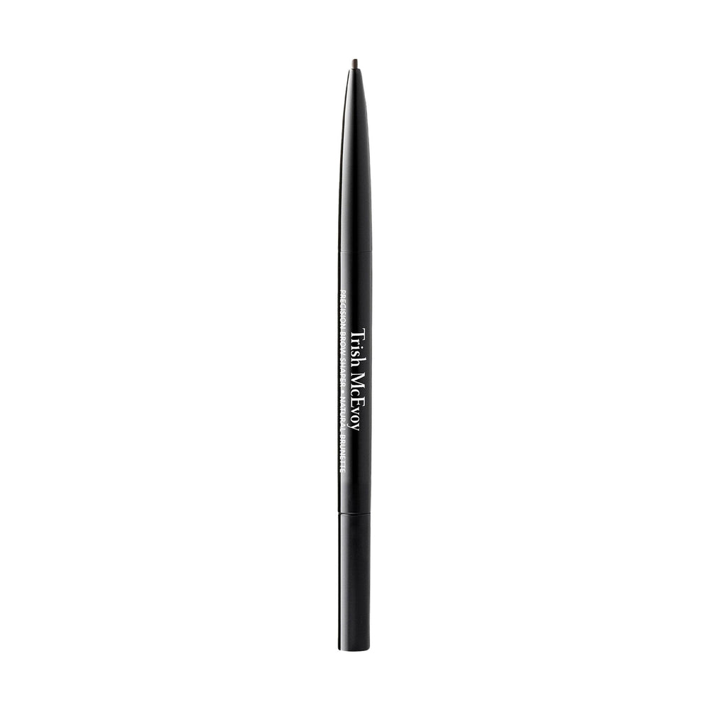 Trish McEvoy precision brow shaper close up of ultra-slim tip for hair-like strokes
