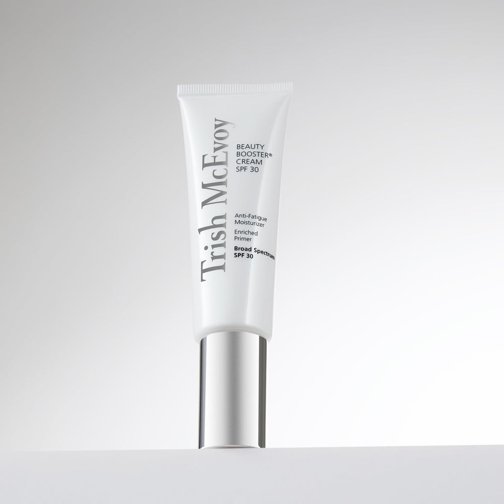 Trish McEvoy cream texture closeup revealing lightweight, non-greasy consistency for smooth application