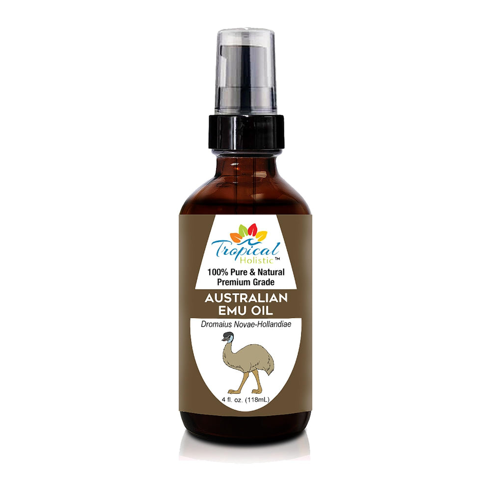 Tropical Holistic front bottle view showing clean single-ingredient packaging and size