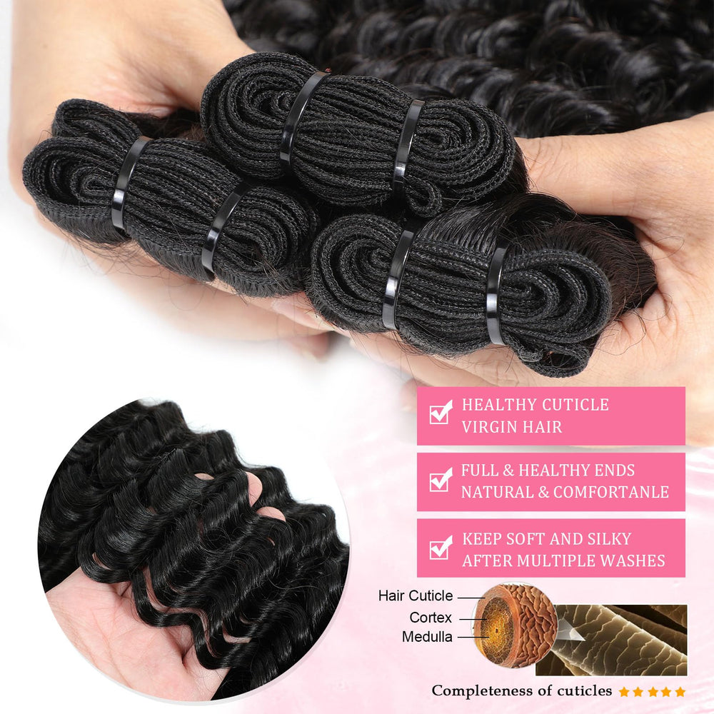 Troskamar thick bundle ends detail showing full, healthy tips