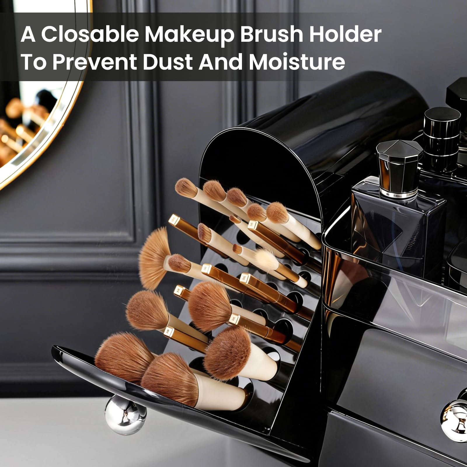 TRQWRO silver handle and smooth edge finish offering premium feel benefit