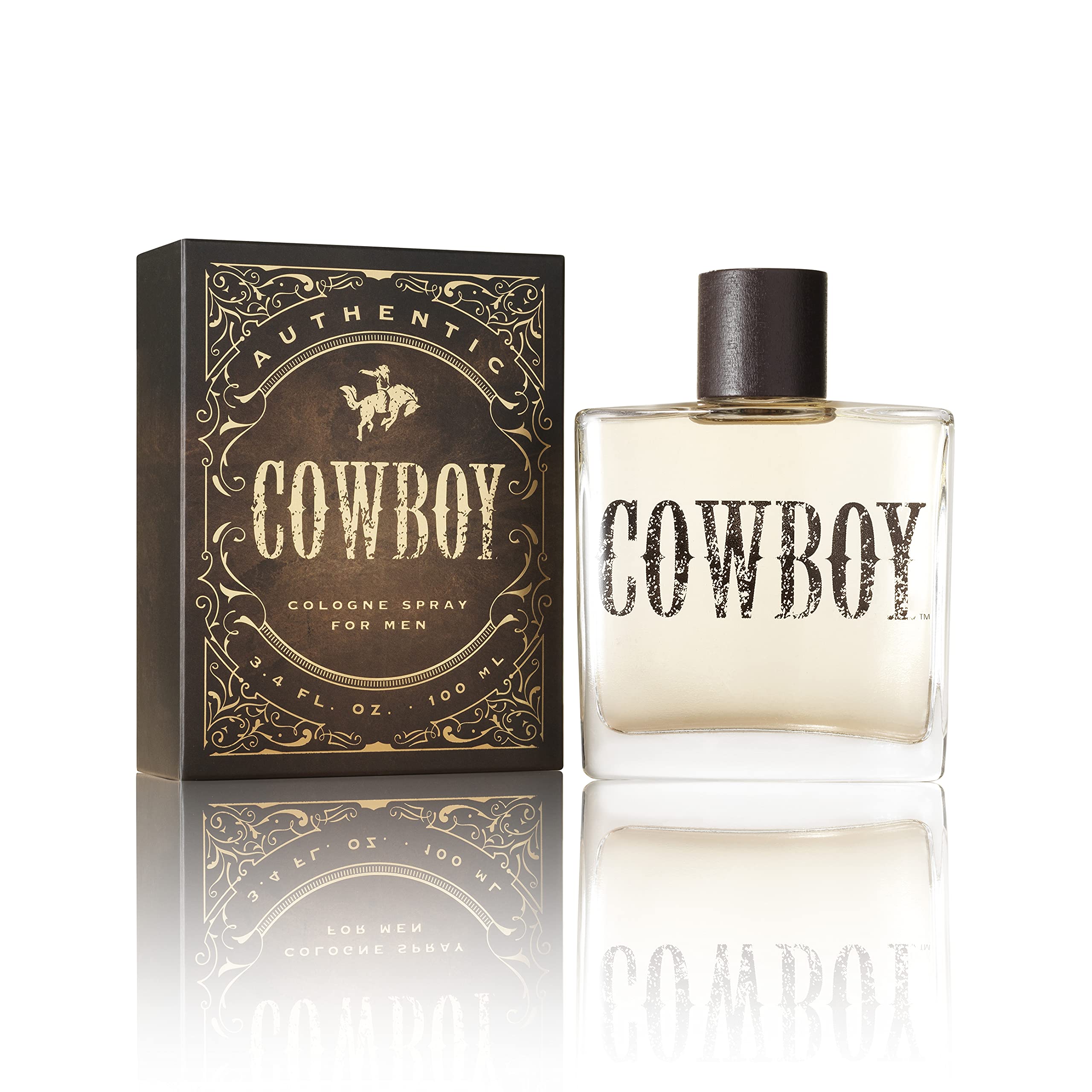 Tru Fragrance Beauty front bottle showing western flask design and rugged look