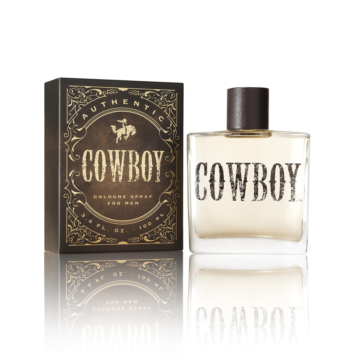 Tru Fragrance Beauty front bottle showing western flask design and rugged look