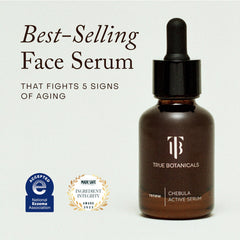 True Botanicals dropper dispensing serum texture for quick absorption and hydration