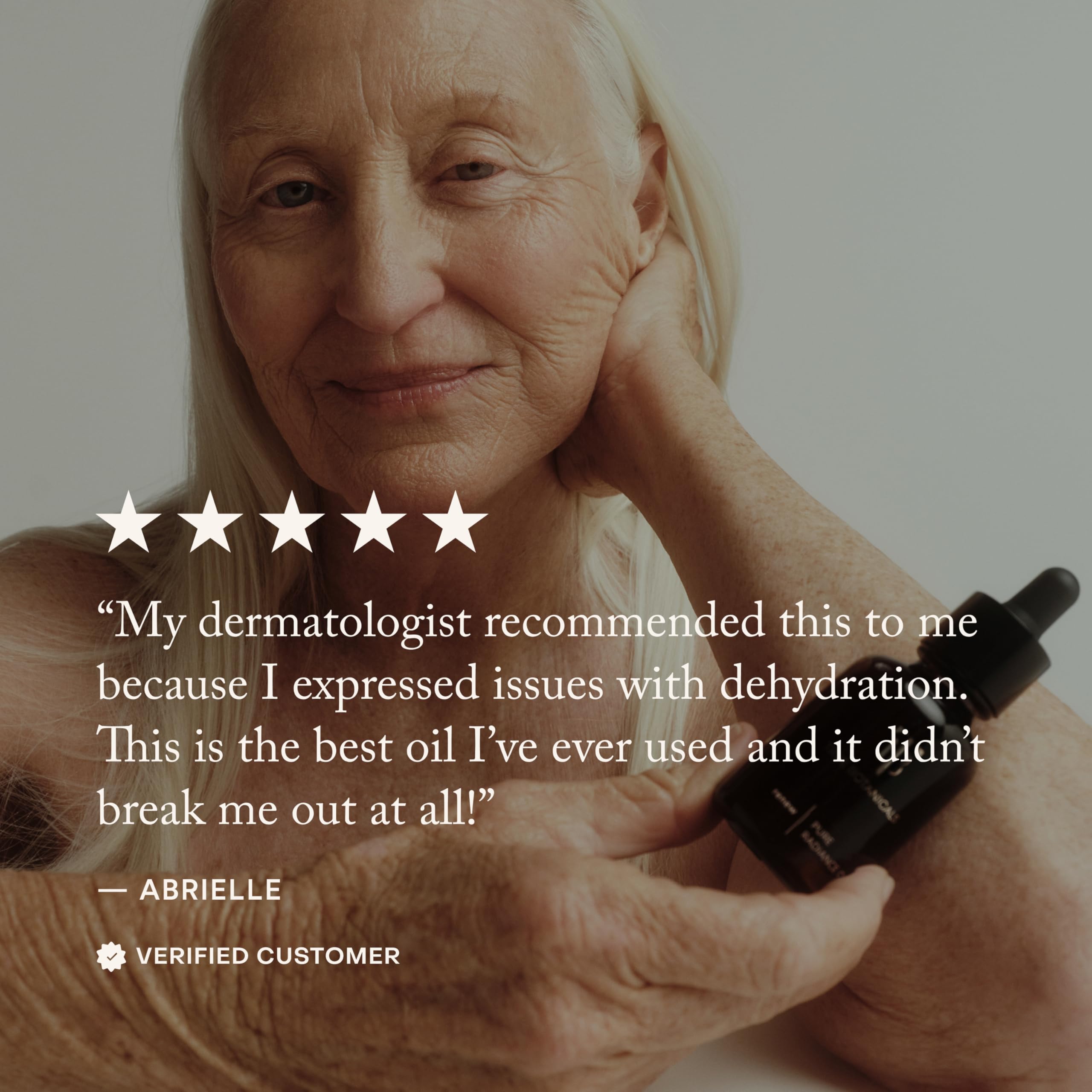 True Botanicals being applied with gua sha demonstrating improved absorption benefits