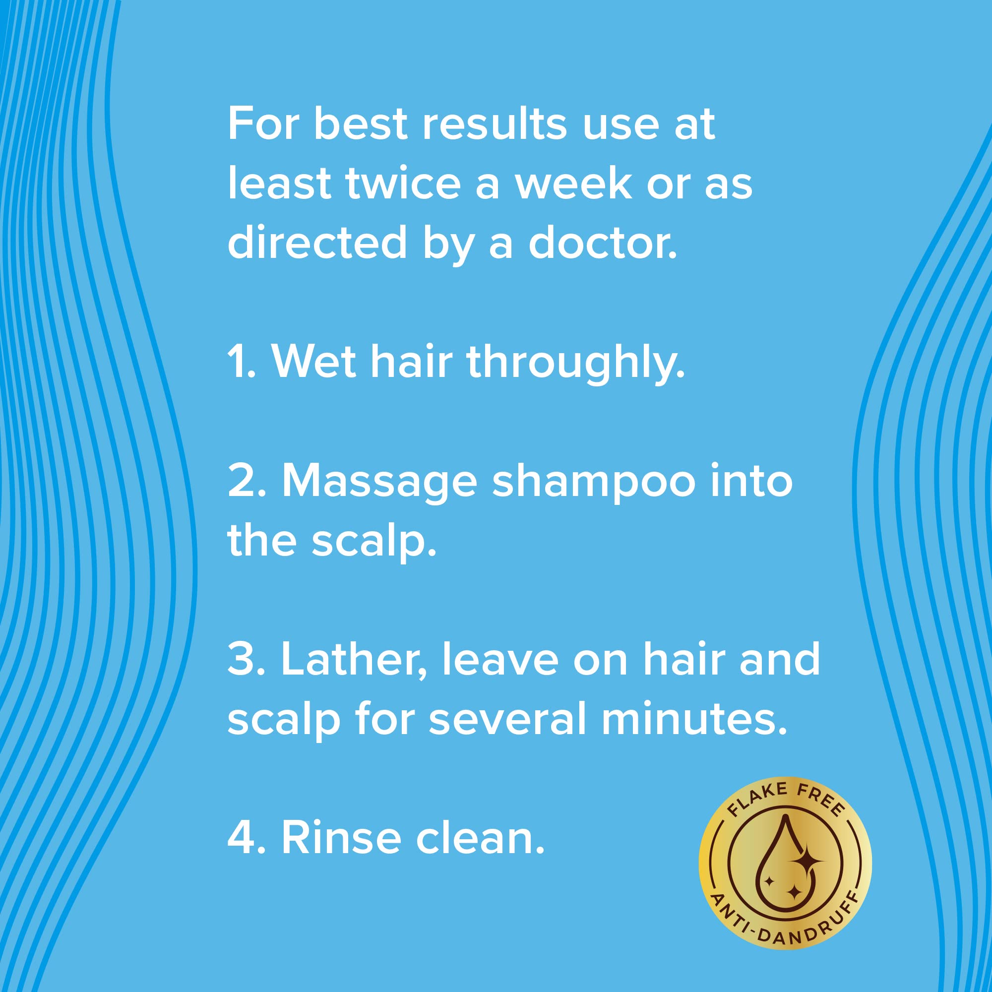 True+Real application on wet hair showing targeted scalp cleansing benefit