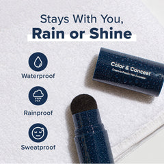 Truhair cap and color transfer detail demonstrating no-mess tapping for controlled pigment