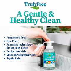 Truly Free two refill pouches displayed to show reduced-plastic benefit