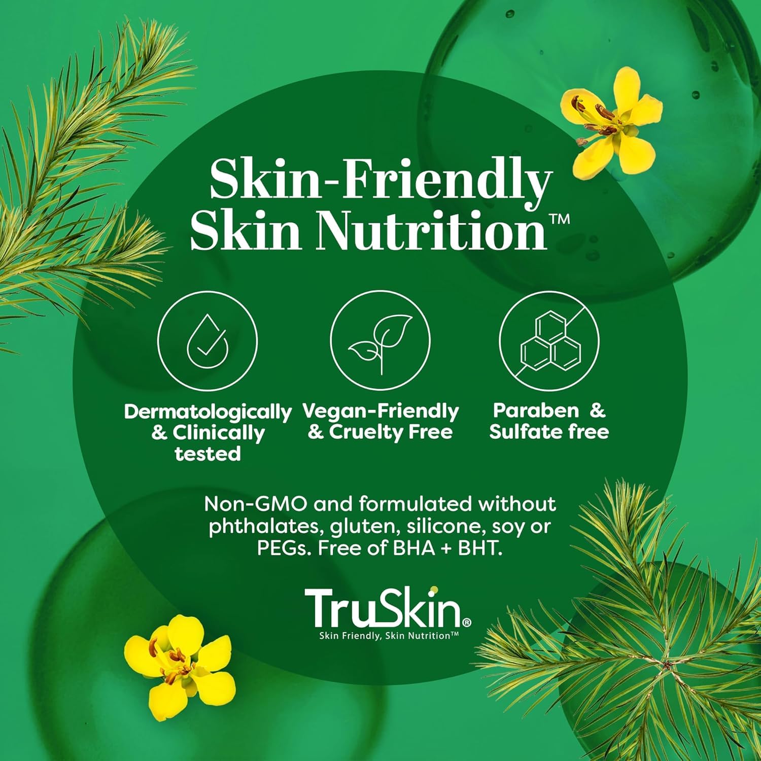 Back-label close-up with ingredient and usage directions for informed, safe application