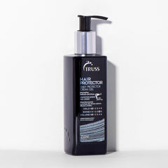 TRUSS being applied to damp hair to detangle and protect before styling