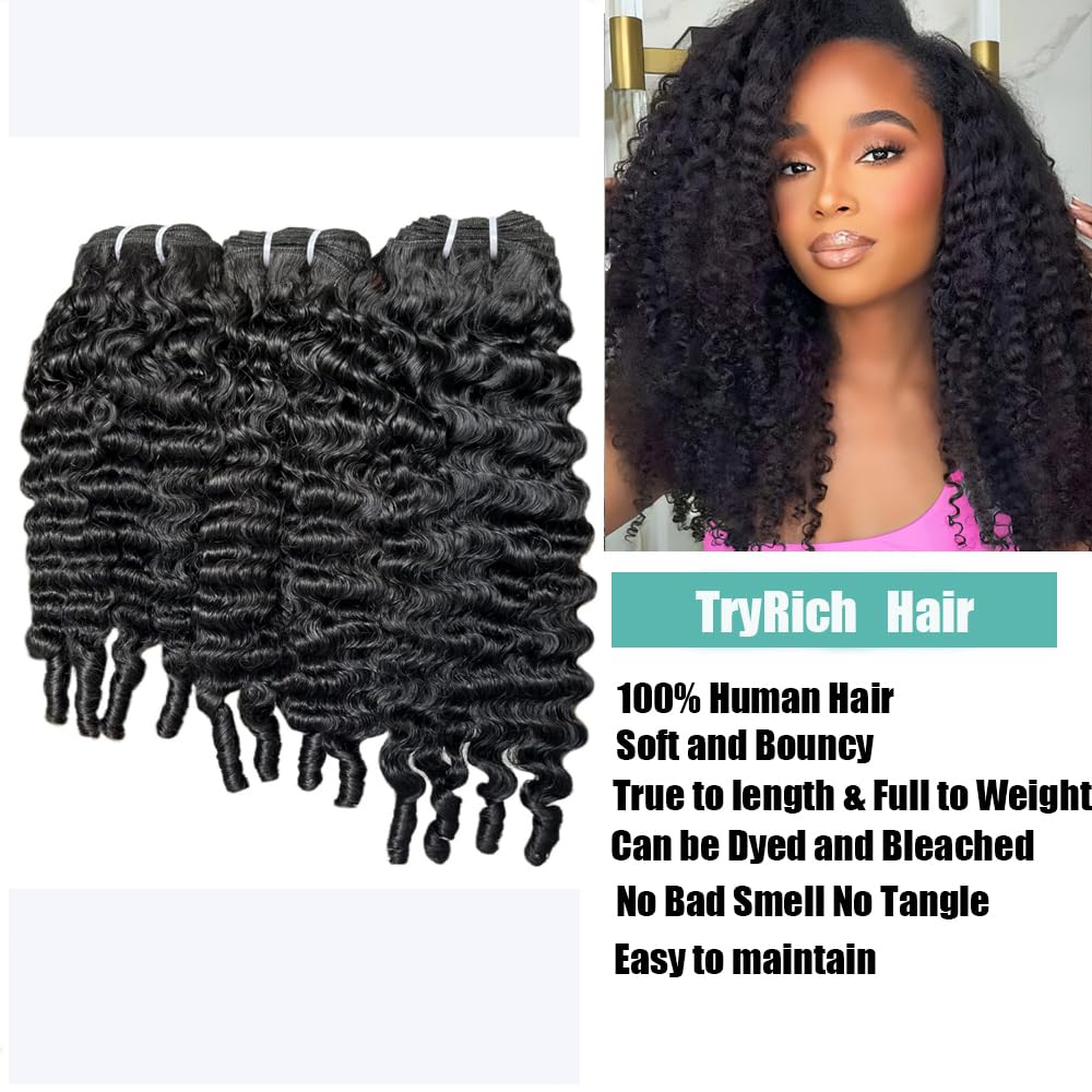 TryRich close-up of spiral ends, shows defined curl pattern and bounce