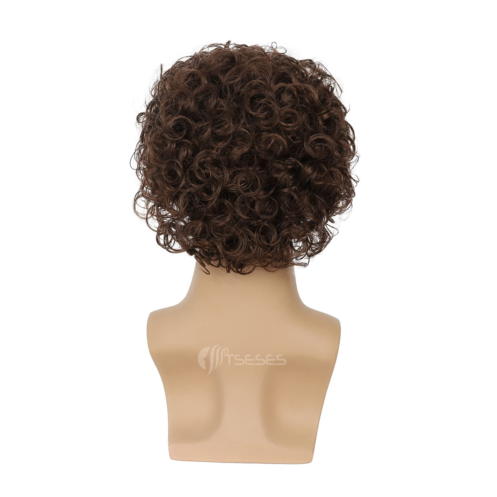 Tseses wig worn outdoors on model showing versatile everyday and event use