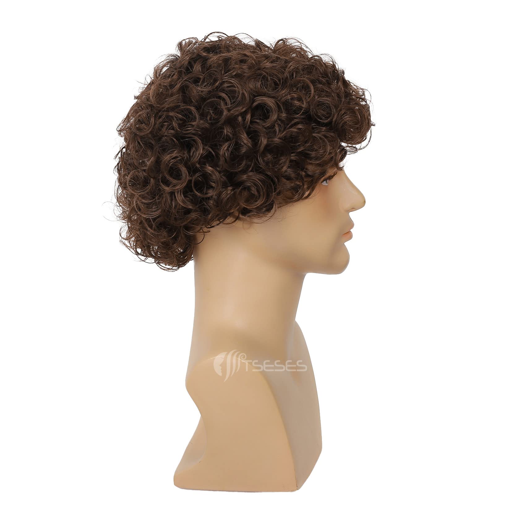 Tseses wig on mannequin showing scale and proportion for styling decisions