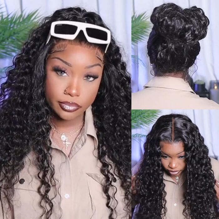 tsiyu model wearing wig outdoors benefit: wearable, life-ready volume