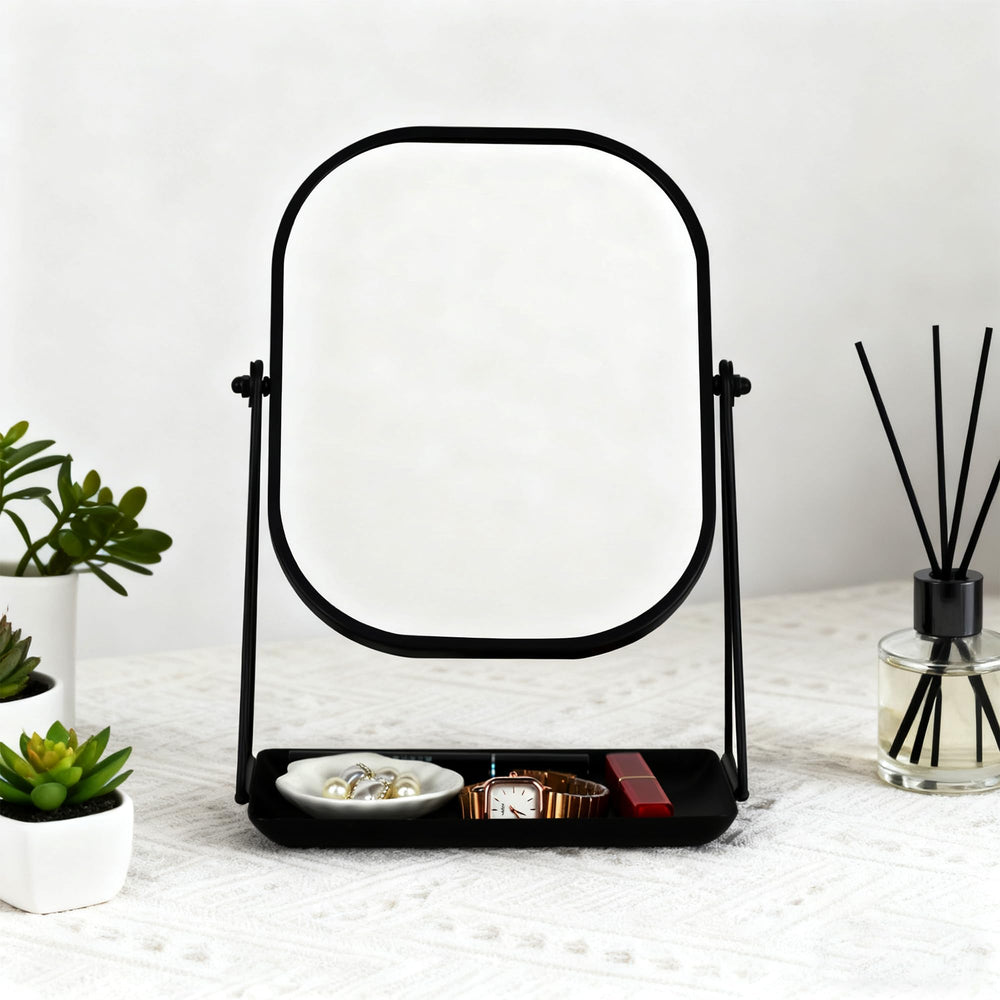 Tstarer open storage base with cosmetics showcasing organized access