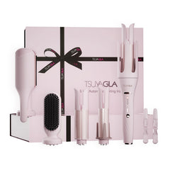 TSUYAGLA front view of set showing all components and easy storage benefit