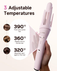 TSUYAGLA straightening brush detail demonstrating smooth finish and frizz control