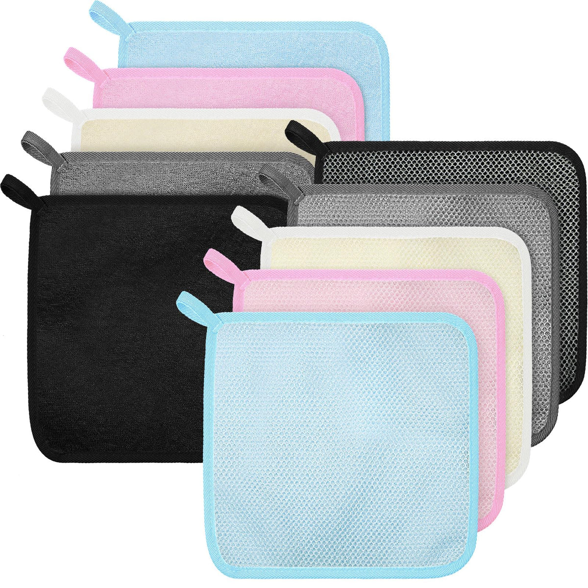 Tudomro multicolor 10-pack front view showing package and colors for easy rotation