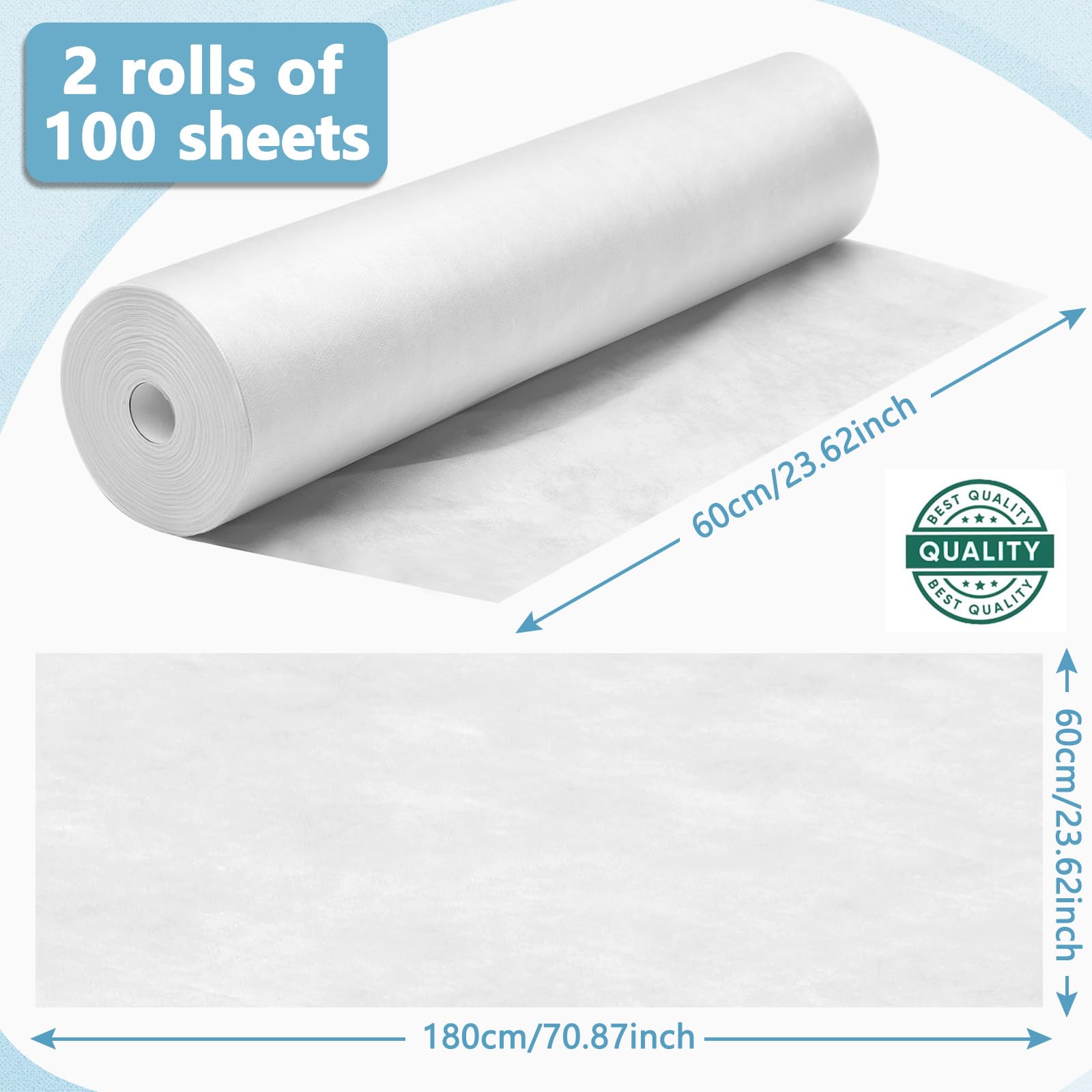 Tudomro close-up of non-woven texture highlighting softness and skin-friendly feel