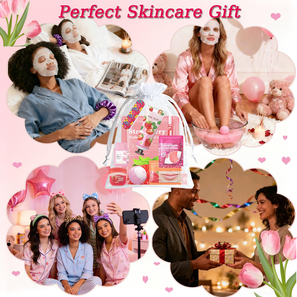 Tudona spa party setup with guests enjoying products for shared relaxation benefit