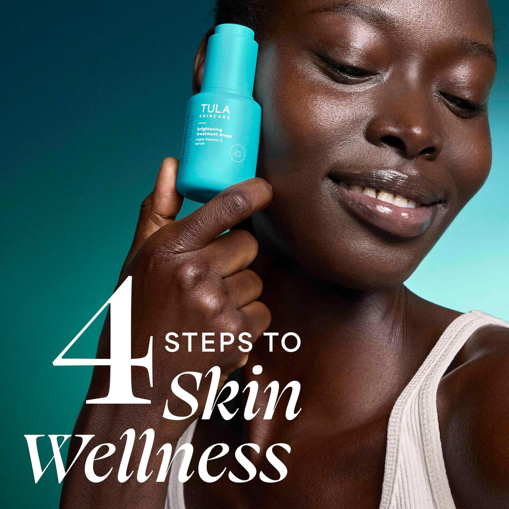 TULA cleanser texture close-up demonstrating gentle foam and effective cleansing